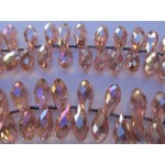 Chinese Crystal Teardrop 20mm x 9mm